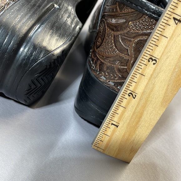 Dansko Women’s Clogs Slip On Closed Back Leather Upper Size 38 Brown 906530202 - Picture 17 of 17